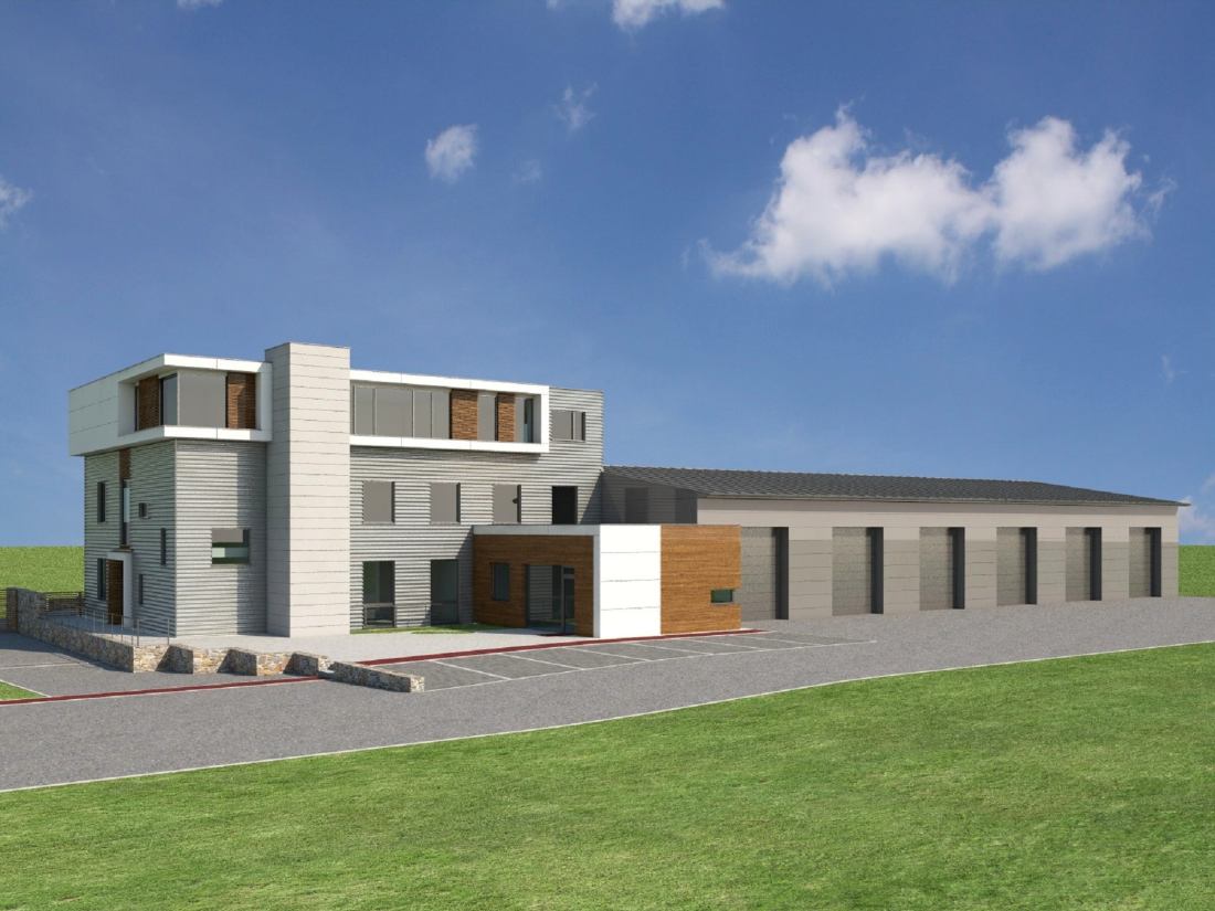 TIR centrum v Odrách